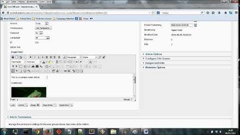 Joomla 2 5 Vids   Putting pdfs on website for download