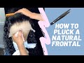 How To Pluck A Frontal | BEGINNER FRIENDLY | VERY DETAILED | ft. KLAIYI HAIR