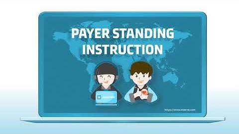 [MAERSK.COM] PAYER STANDING INSTRUCTION - HƯỚNG DẪN SỬ DỤNG - Website https://Maersk.com