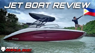 SPORTS JET BOAT REVIEW in ILOILO!! | 2022 Yamaha 252 SE - Philippines