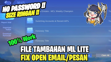 Data Open Mail / Pesan Terbaru Patch Allstar | Data Tambahan Mail Pesan Terbaru