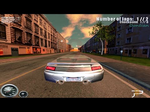 Shanghai Street Racer | Track 3 | Time attack - Gameplay PC