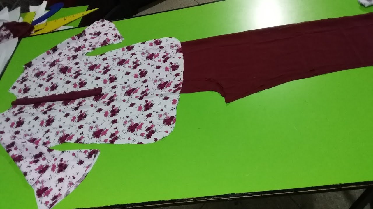 للمبتدئات: باترون الصغيرات سروال شارلي وقميص متناسق و كاب