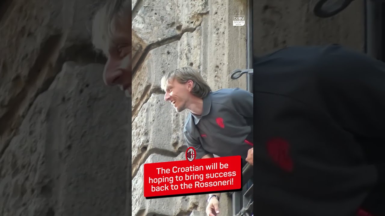 Milan Went Crazy With The Arrival Of Their New Star Luka Modric 