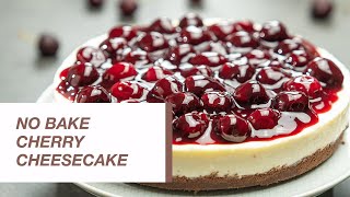 No Bake Cherry Cheesecake | Food Channel L Recipes