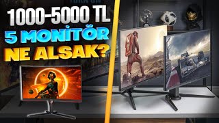 Nealsak#4 1000 ile 5000 TL Arası Alınabilecek 5 Monitör! TN IPS ve VA Panel Arası Farklar