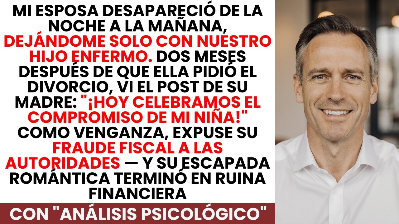 Mi Esposa Me Abandonó Con Nuestro Hijo Enfermo — Dos Meses Después Vi Su Foto De Compromiso