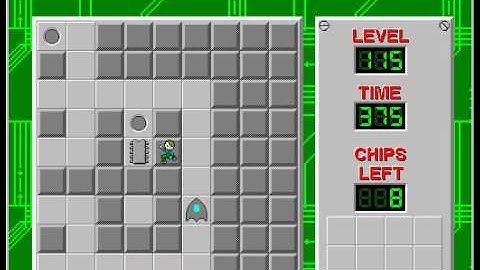 CCLP2 level 115 solution - 353 seconds