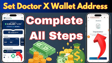 how to Set Wallet Address on Doctor X | DoctorX Set Wallet Address & Complete All Verification Steps