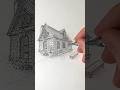 Dessiner une maison  lastuce  shorts dessin art