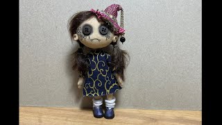Кукла на Хеллоуин | halloween doll | текстильная кукла