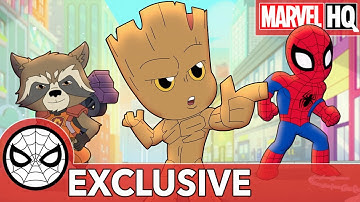 Spidey, Rocket & Groot Get Duped! | Marvel Super Hero Adventures - The Claws of Life | SHORT