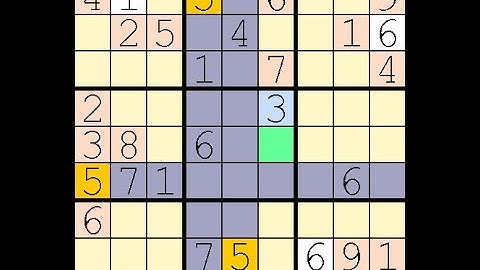 How to Solve Los Angeles Times Sudoku Expert  October 12, 2023