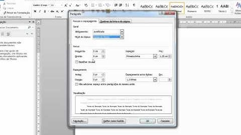 Como configurar o parágrafo no Word nas normas da ABNT