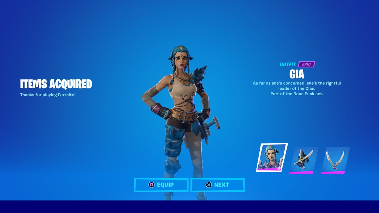 HOW TO GET NEW GIA SKIN IN FORTNITE! - YouTube