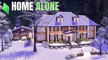 The Sims 4 | Home Alone House 🎄 Iconic Movie Home Recreated (Speed Build)