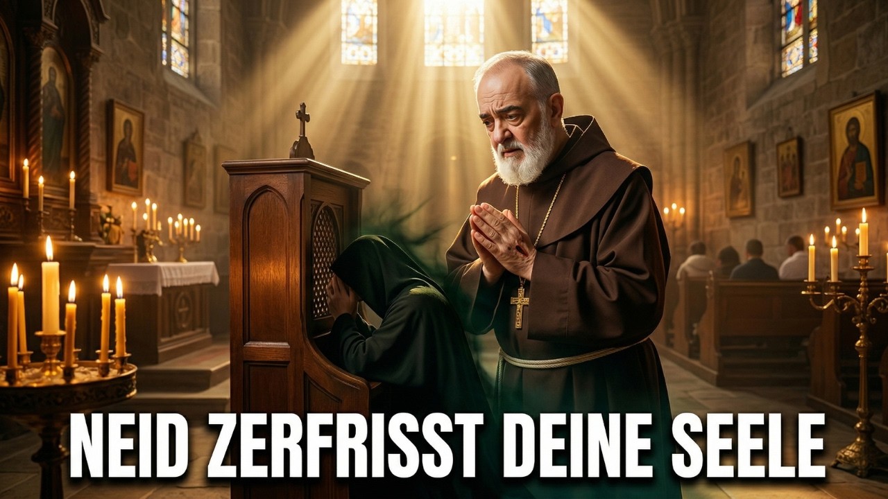 Pater Pio SAH die Farbe einer Seele von NEID Zerfressen — Seine Beschreibung Ist Erschreckend