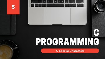 #6. Special C characters - C preserved Key Words - C tutorial Videos