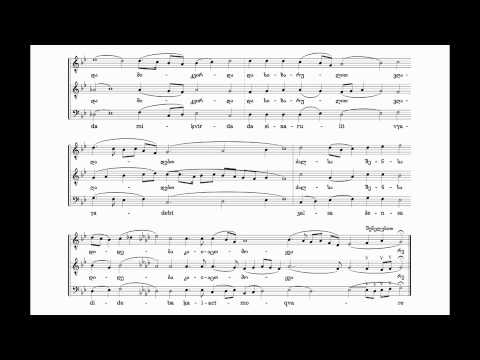 \"მოსვლისა შენისა\" - \"I heard the mystery\"