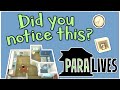 Did You Notice These Paralives Details?