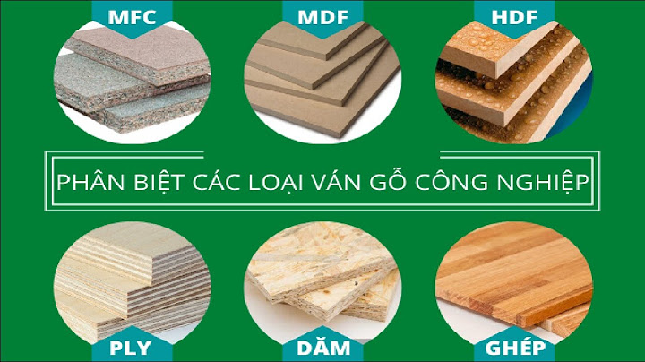 Gỗ mdf và mfc loại nào tốt hơn