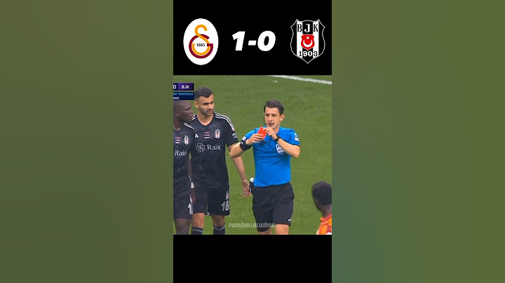 Galatasaray 2-1 Beşiktaş Maç Özeti🟥🟨⚫⚪