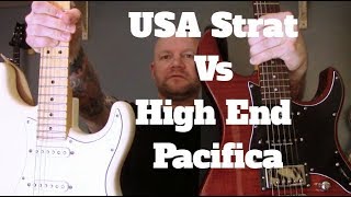 Yamaha Pacifica 612 VIIFM Vs USA Standard Strat