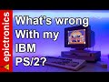 Something is really messed up with this PS/2! IBM model 30 restoration.