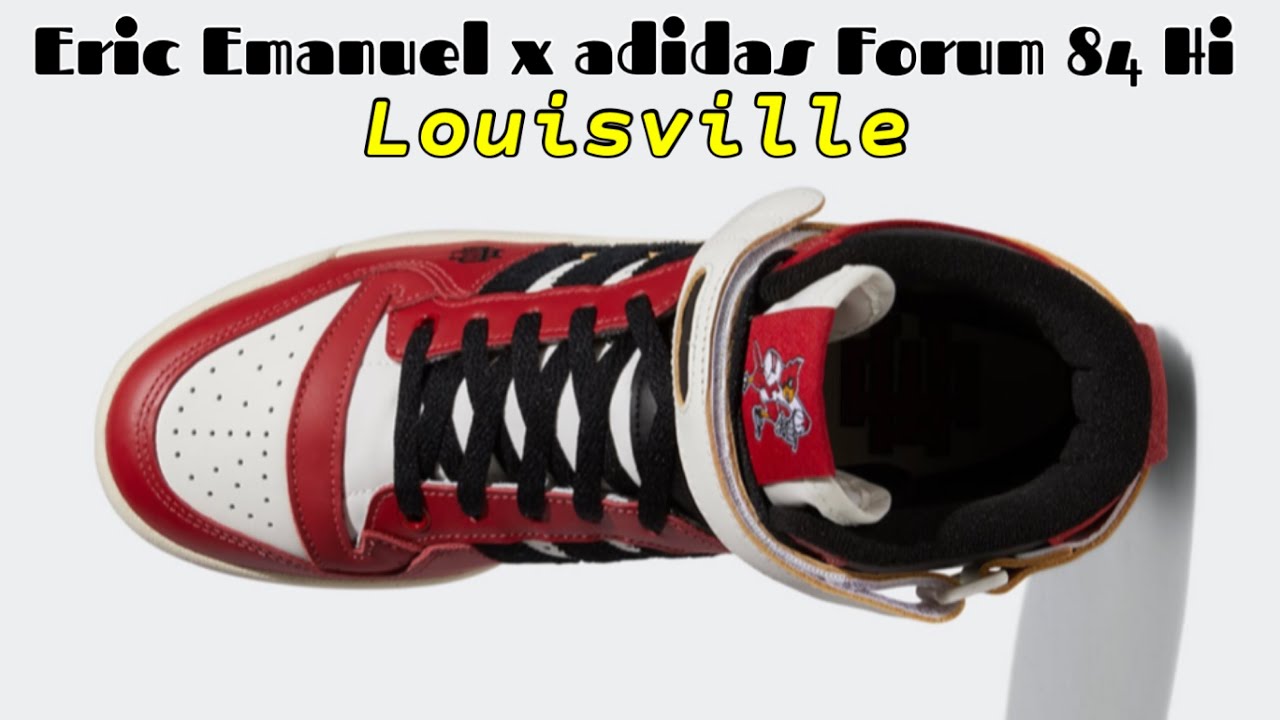 Eric Emanuel x Louisville Cardinals x Adidas Forum 84 High GW7792