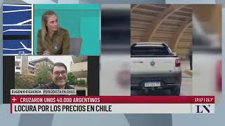 Finde largo: miles de argentinos cruzaron a Chile para hacer compras