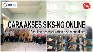 CARA (BARU) AKSES/MASUK APLIKASI SIKS-NG ONLINE screenshot 1