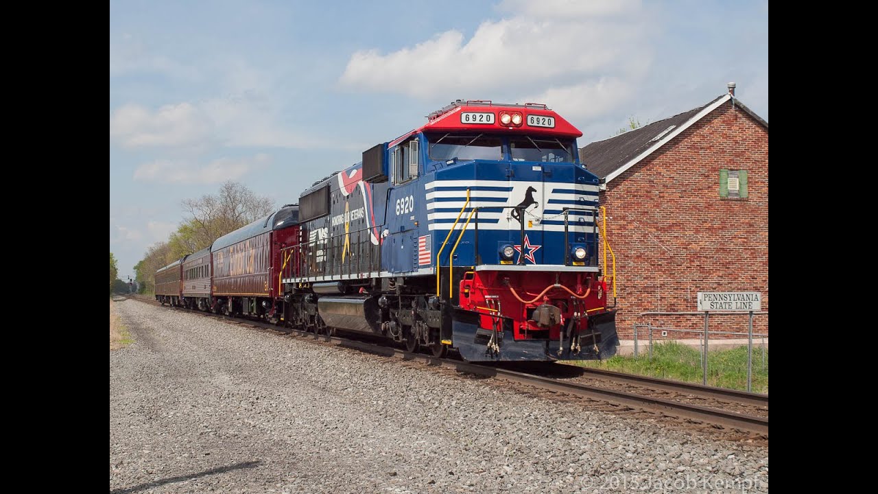 Chasing NS 6920 down the Lurgan Branch