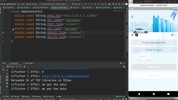 Flutter Connect Android Emulator Localhost Setting