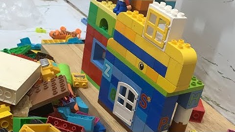 Satisfying build lego building blocks DIY lego tower asmr live