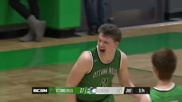 Broadcaster Tim Clagg's basketball highlights Ottawa Hills vs Emmanuel Christian