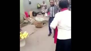 Two preachers Clash after preaching to the crowd at the same time