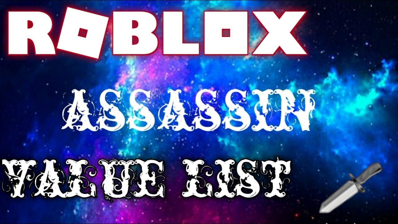 roblox assassin value list february 2018