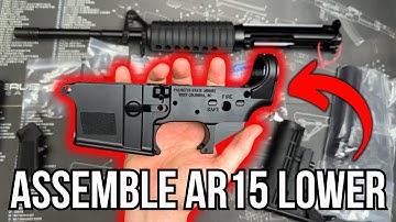 Hoe de AR15 onderste ontvanger te monteren | PSA AR15 Build