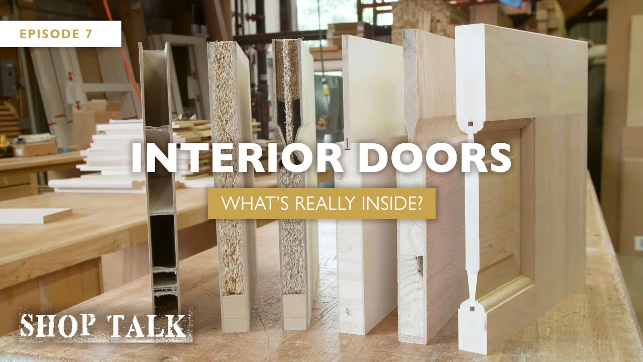 How did you finish your interior back doors?