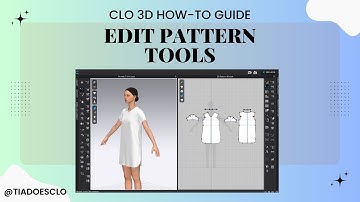 How to Edit a Pattern in CLO3D Using the Edit Pattern Tool