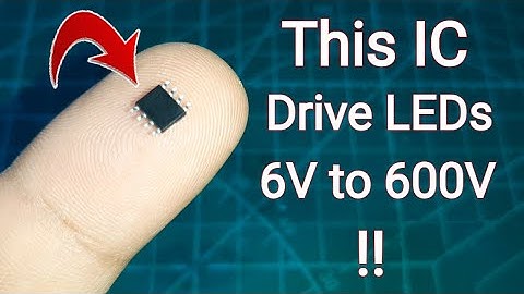 Constant Current LED Driver With Single IC RM9003 (6V to 600V)