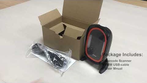 Henex HC-666 Fast and Accurate Scanning Qr code Scanner Wired Desktop Image Barcode Reader