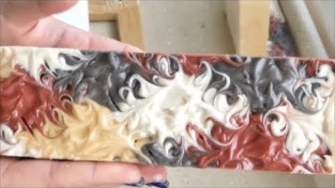 Making and Cutting Fierce Type Cold Process Soap