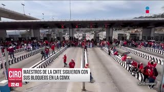 Maestros de la CNTE tomaron la caseta de la autopista MéxicoCuernavaca | Ciro