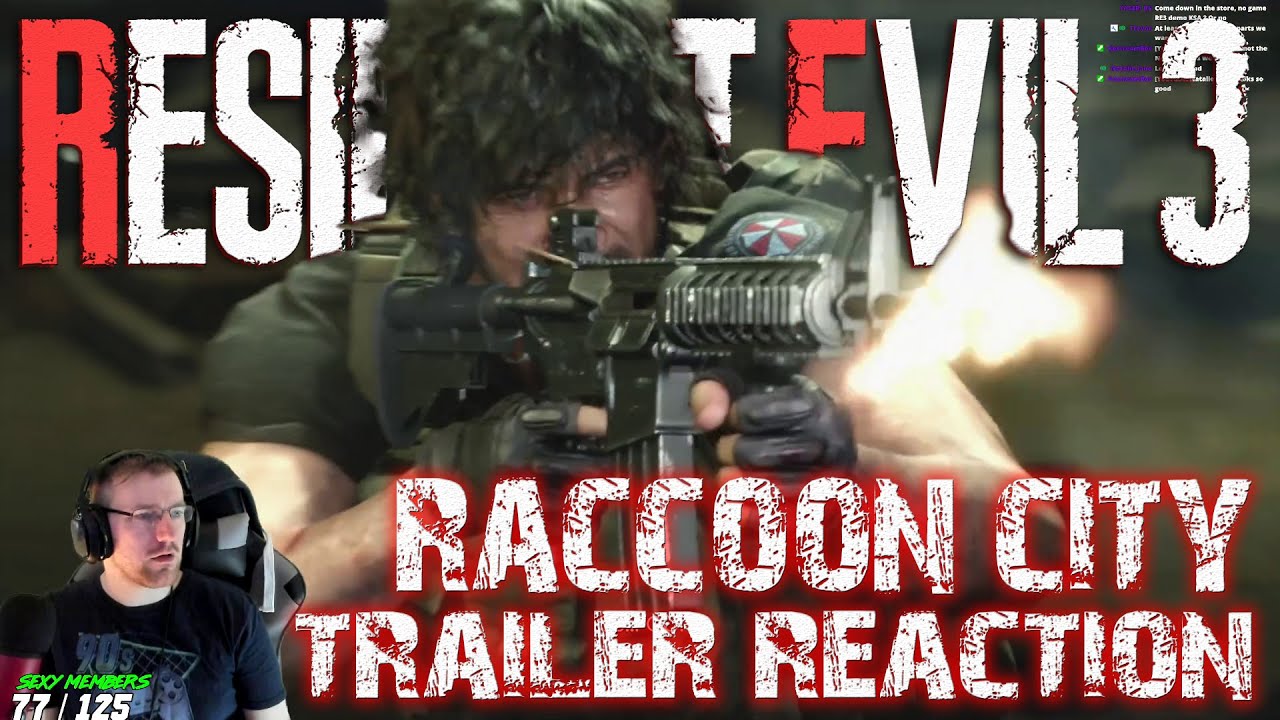 RACCOON CITY DEMO TRAILER REACTION - YouTube