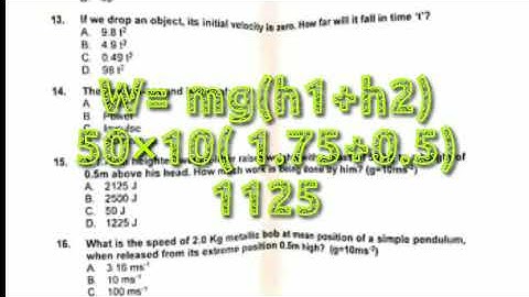 National Mdcat 2020 Physics Key With Discussion