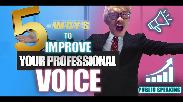 5 Ways to Improve Your Professional Voice | Vinh G...