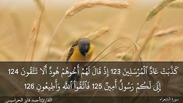 الصفحة 372 سورة الشعراء بصوت القارئ المهندس أحمد فايز الحراسيس