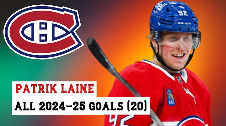 Patrik Laine (#92) All 20 Goals of the 2024-25 NHL Season
