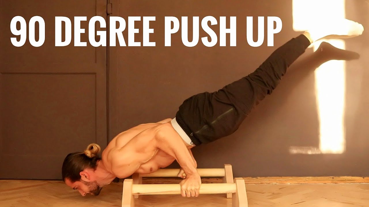 90 DEGREE PUSH UP | The Best Tutorial - YouTube